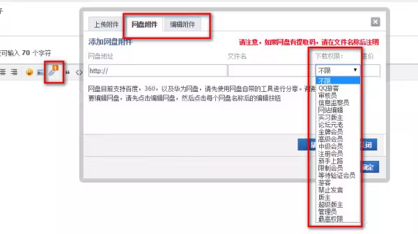 Discuz DZ论坛最新网盘伪装成本地附件商业版V5.1 DZ论坛插件图片3